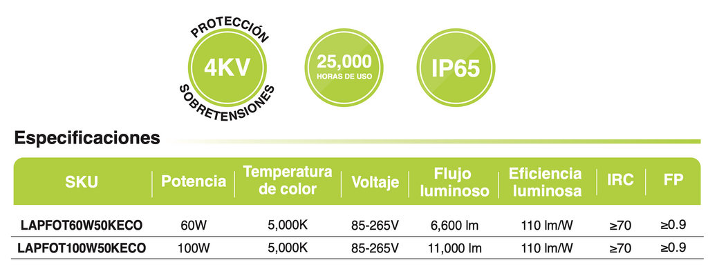 Foco Led Electric 200W