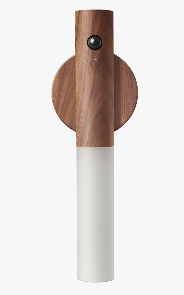 Aplique Magnético Led Con Carga Usb Y Sensor De Movimiento CAFÉ OSCURO